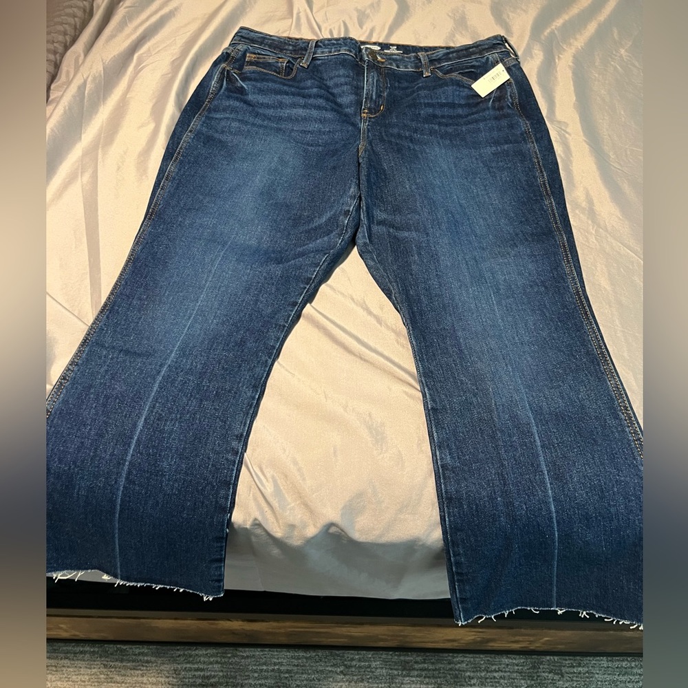 Old Navy Flare Ankle High Rise Jeans - Size 14